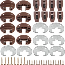 8PCS Drawer Slide Track Guide Glide for Kenlin for Rite Trak 2 for Dressers, for