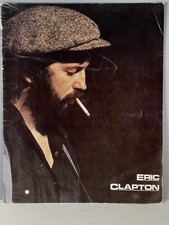 Vintage Rock & Roll RARE  1982 ERIC CLAPTONT  Concert Program YARD BIRDS / CREAM