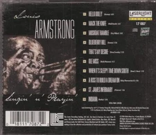 Singin & Playin Louis Armstrong Audio CD NEW