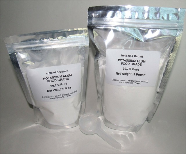 ALUM Potassium soak dip aquarium plants to get rid of snails + free tbsp scoop eBay