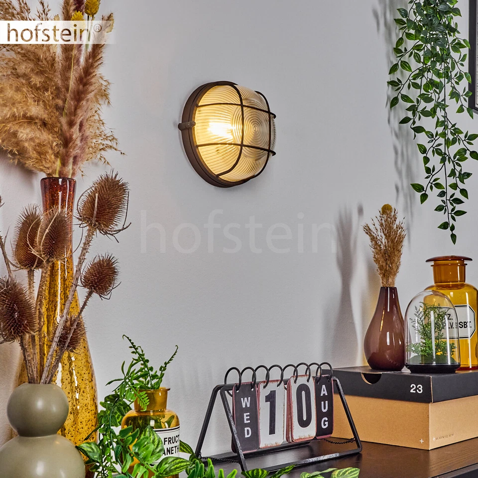 Industrial Wand Lampen Flur Strahler Wohn Schlaf Zimmer Leuchte braun/rostfarben