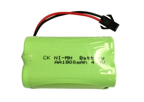 4.8v NiMH 1800mAh AA Rechargeable Battery SM Plug for RC Toy Tank Car Truck Boat - Picture 2 of 4