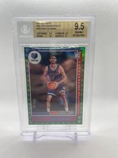 2021-22 Hoops NBA 75th Anniversary #207 Santi Aldama RC  03/75 BGS 9.5 POP1