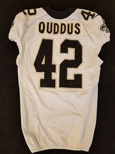 New Orleans Saints #42 Isa Abdul‑Quddus NFL Player‑Worn Road Jersey - 09640