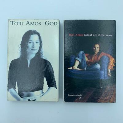 Tori Amos Silent All These Years/Upside Down & God/Sister Janet Cassette Singles