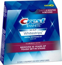 Crest Whitestrips GLAMOROUS WHITE-7 treatments -14 strips -Exp 4/27 -NEW STYLE 