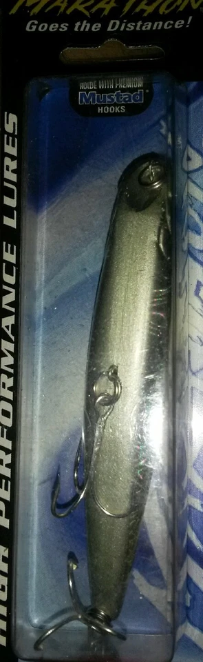 SEÑUELO DE AGUA SALADA MARATHON PREMIUM CON GANCHOS PARA MOSTATA Foto 2 de 3