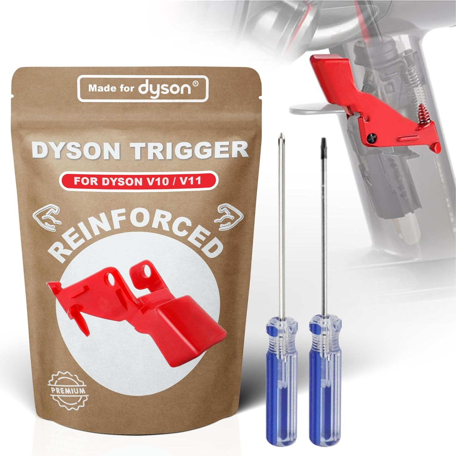 Extra Reinforced Button Switch Dyson V11 Trigger Replacement Kit Dyson V10 Tr...