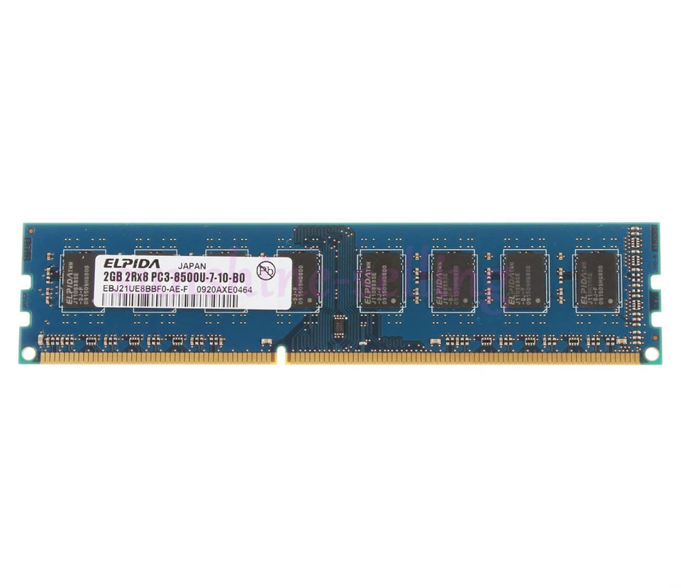2GB 2Rx8 PC3-8500 10600 DDR3 1066 1333Mhz 240Pin intel DIMM Desktop Memory RAM & - Image 4 of 4