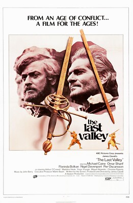 The Last Valley movie poster (a) - Michael Caine, Omar Sharif - 11 x 17 inches