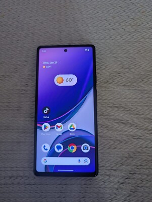 Google Pixel 6a - 128 GB - Gray (Unlocked) with TikTok installed