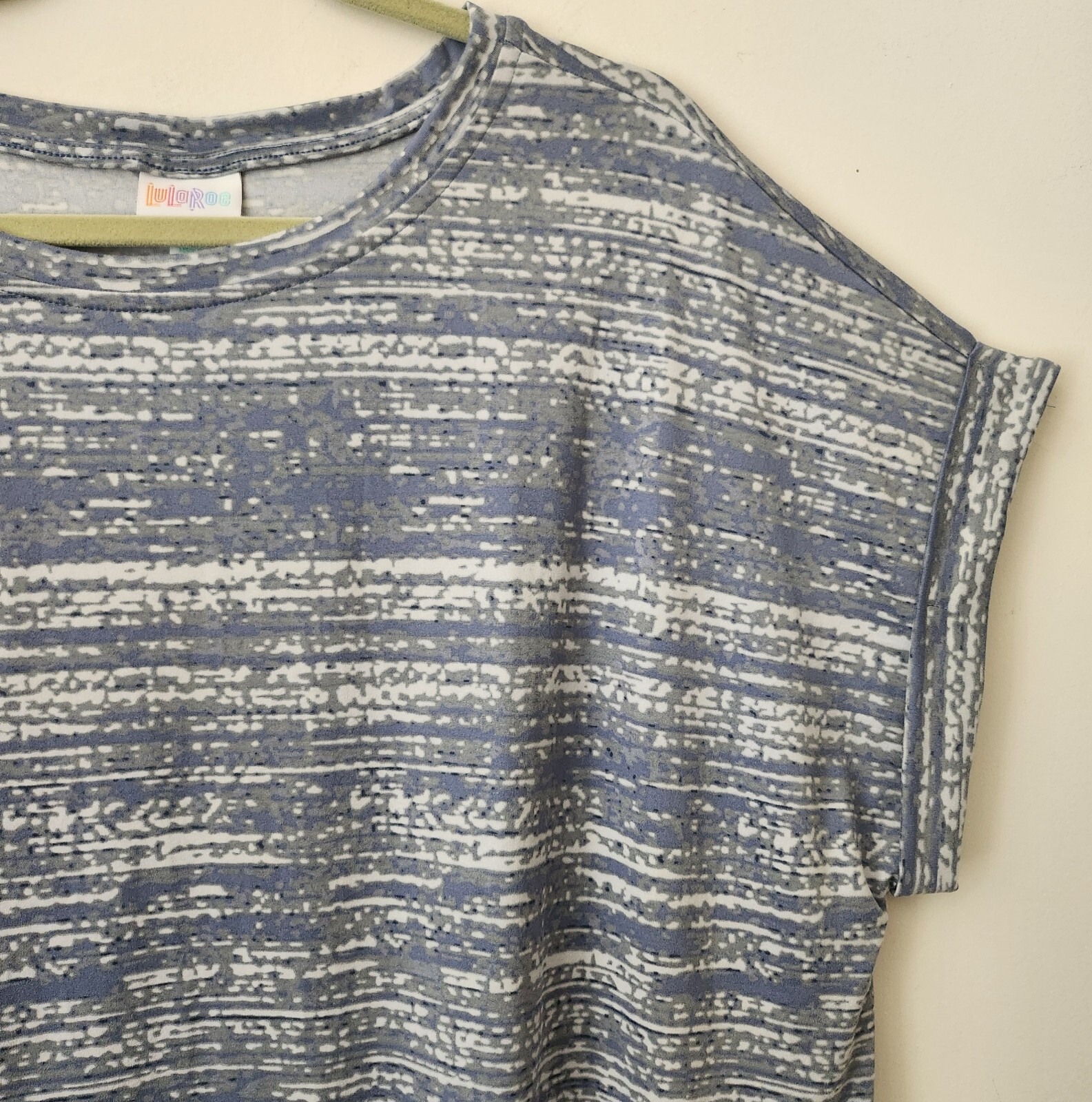 LuLaRoe Gray Simply Comfortable Polyester Spandex… - image 8