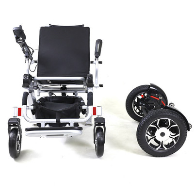NEU Leichter Elektrorollstuhl Split Design faltbar tragbar 180 kg max.