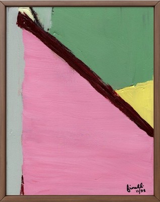 FINELLI  Original Art 11x14 PAINTING ABSTRACT EXPRESSIONISM Painting ARTWORK G2E