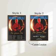 Brandi Carlile Feb 2026 Madison Square Garden Concert Poster