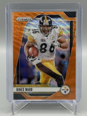 2024 Panini Prizm - Hines Ward - Orange Wave 49/60