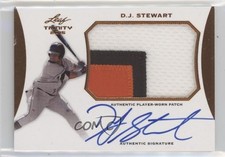 2015 Leaf Trinity Patch Auto Bronze DJ Stewart #PA-DJS Patch Auto 0u7i