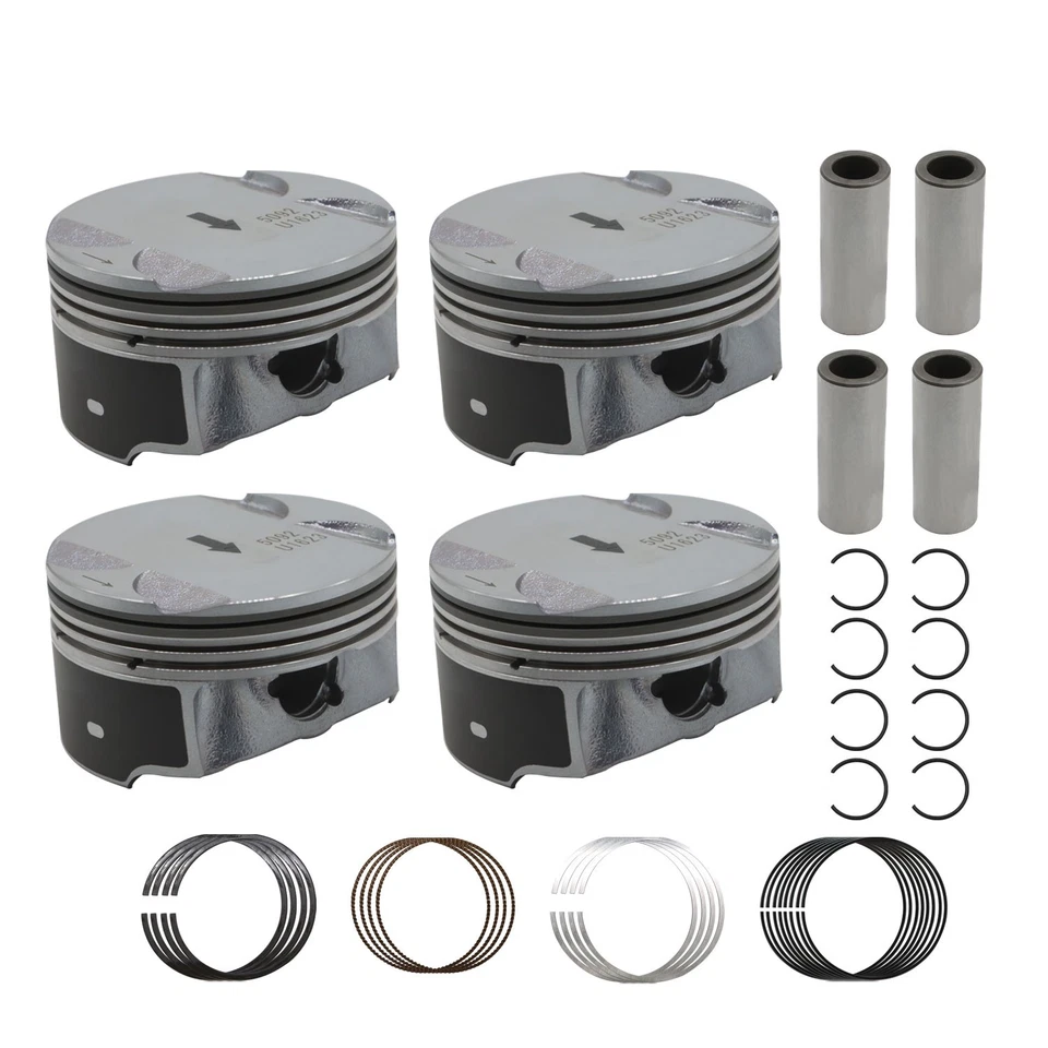 12578324 Pistons & Rings Connecting Rod Kit For Buick Chevrolet GMC Saturn 2.4L - Image 2 of 4
