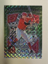 2021 Panini Mosaic #P10 Joey Votto Producers Green Cincinnati Reds