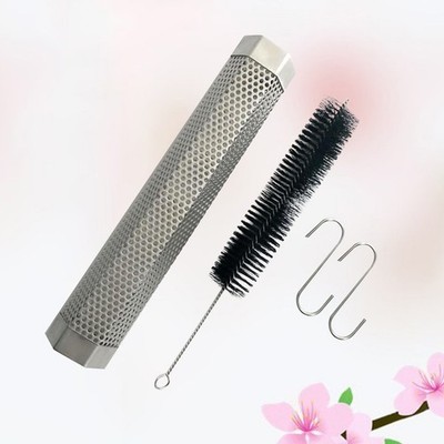 4 Pcs 12 Inches Stainless Steel BBQ Pellet Smoker Tube Mesh Tools