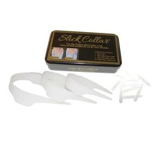 Shirt Collar Support System set with 3 adjustable, 10 premium Collar Stays  a