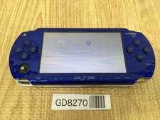 GD8270 Plz Read Item Condi PSP-1000 METALLIC BLUE SONY PSP Console Japan