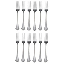 Reed & Barton Country French 18/10 Stainless Steel Dinner Fork (Set of Twelve)