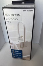 Glacier Bay Bathtub Rail Safety Grab Bar White OPEN BOX 1005 152 290