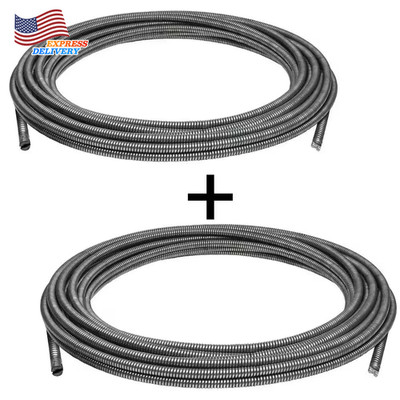100 Ft. C-100 IC Drain Cleaning Snake Auger Machine Replacement Cable for K-750