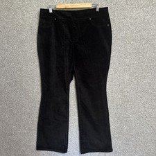 DG2 Diane Gilman Women's Size 14 PL Velvet Pants Bootcut