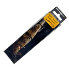 SAVAGE GEAR 4PLAY HERRING LOWRIDER JOINTED FISHING LURE • 43575F52 BROWN BURBOUT