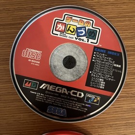 SEGA GAMES CAN VOL 1 Sega Mega CD 2123 mcd CIB