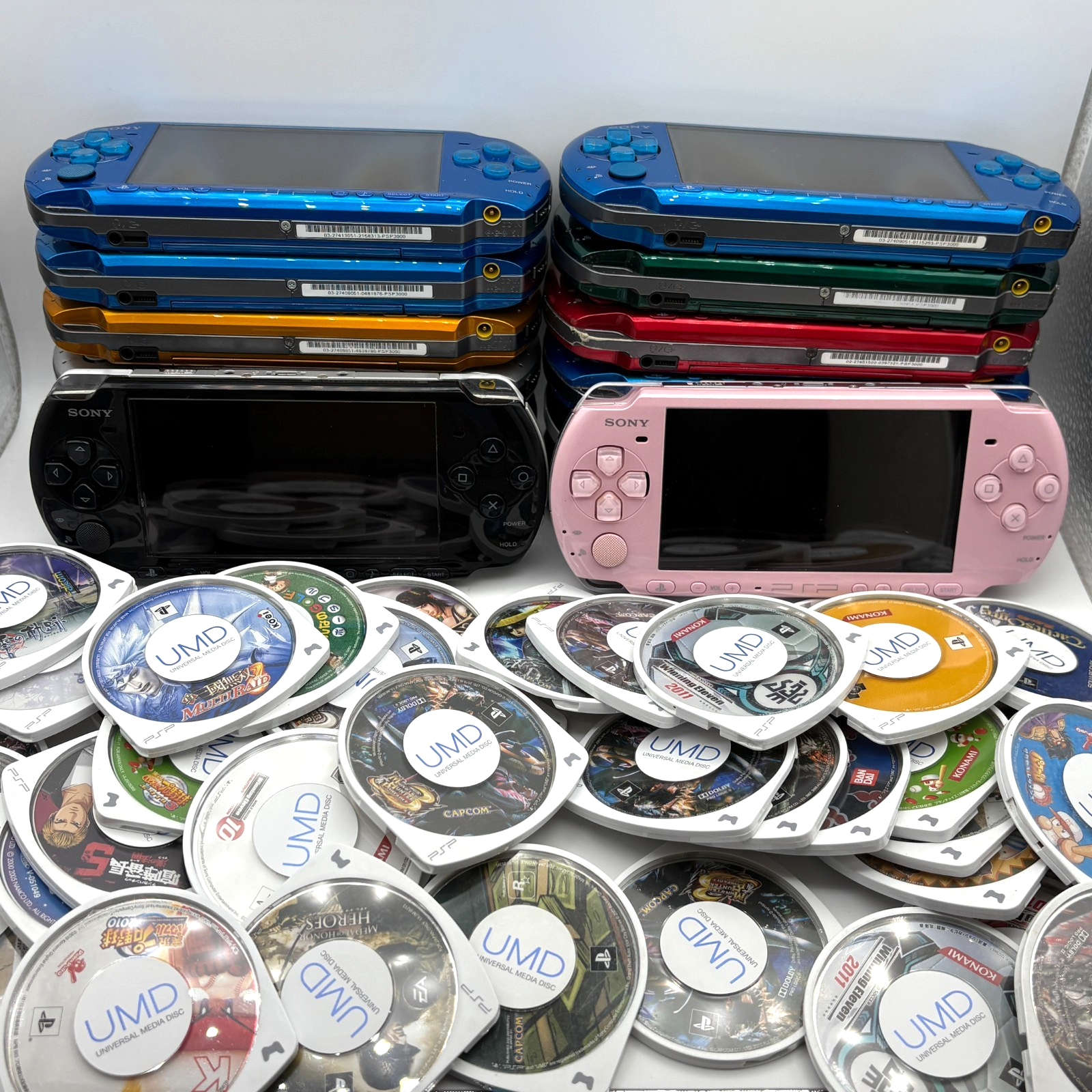 Sony PSP-3000 Console Region Free -Select- Color / Accessory Bundle / Games