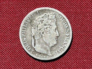 Frankreich 1846A 50 Centimes 0 900 Silber Fein