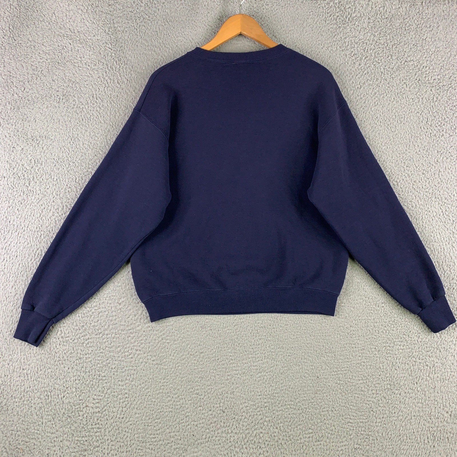 Vintage 90s Nutmeg Seattle Mariners Sweatshirt Adult XL Navy MLB Logo VTG RARE image 4