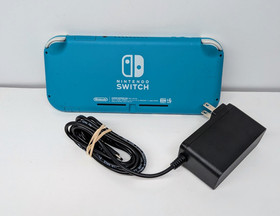 Nintendo Switch Lite Teal Turquoise Console w/ charger - Nice condition