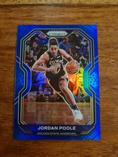 JORDAN POOLE  2020-21 Panini Blue Prizm Golden State Warriors 121/199 Near Mint