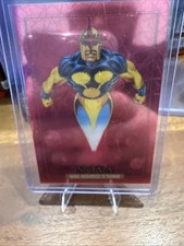 2024 Marvel Masterpieces ’92 Platinum NOVA #68 Pink Lasers # /992
