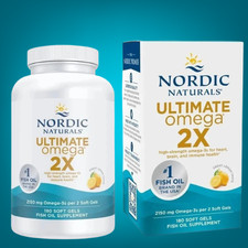 Nordic Naturals Ultimate Omega 2X Lemon Flavo...