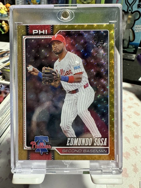 26 Topps Serie 1 Edmundo Sosa SUPERFRACTOR 1/1 GOLD