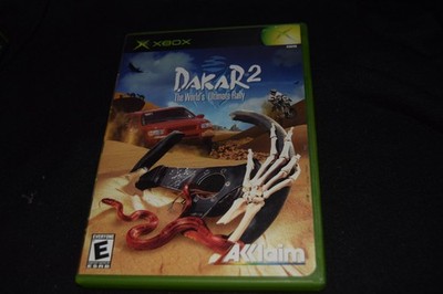 DAKAR 2 :THE WORLD'S ULTIMATE RALLY XBOX/GAME/CASE(LOOK AT PHOTOS).. 