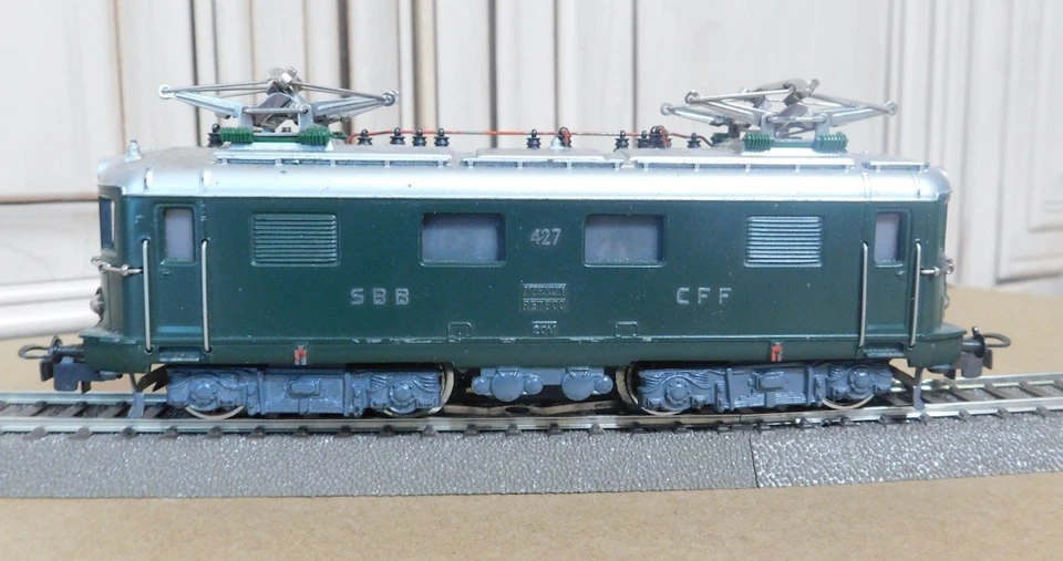 Marklin HO 427 SBB CFF AE 4/4 RET 800 Used but Runs Needs Work READ - Image 2 of 4