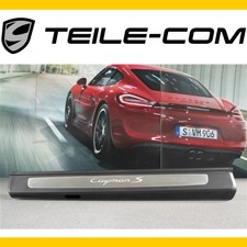 Porsche 718 Cayman S Einstiegleiste Edelstahl+Beleuchtung /RE. 981504982481E0