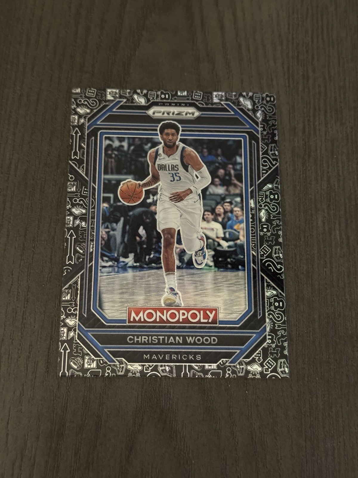 2022-23 Panini Prizm Monopoly Black Classic Icons Prizm SP #20 CHRISTIAN WOOD