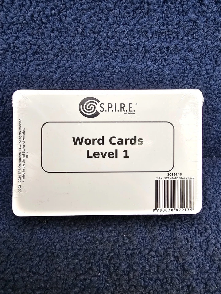 SPIRE 4E Wortkarten Level 1, 4. Auflage, 2039146, ISBN 978-0-8388-7913-9