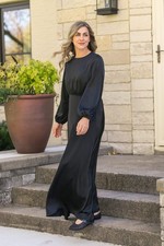 Muriel Satin Maxi Dress - FINAL SALE