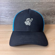 Sand Valley Hat Cap Fitted Large Black Blue P...
