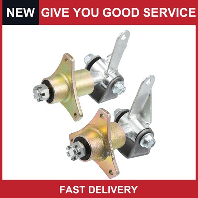 Universal Flange Front Wheel Hubs Steering Spindle for Quad Bike ATV Pack of 2