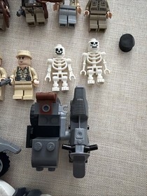Lego Indiana Jones Minifigures Lot Of 12 Henry, Marianne, Pilot & More