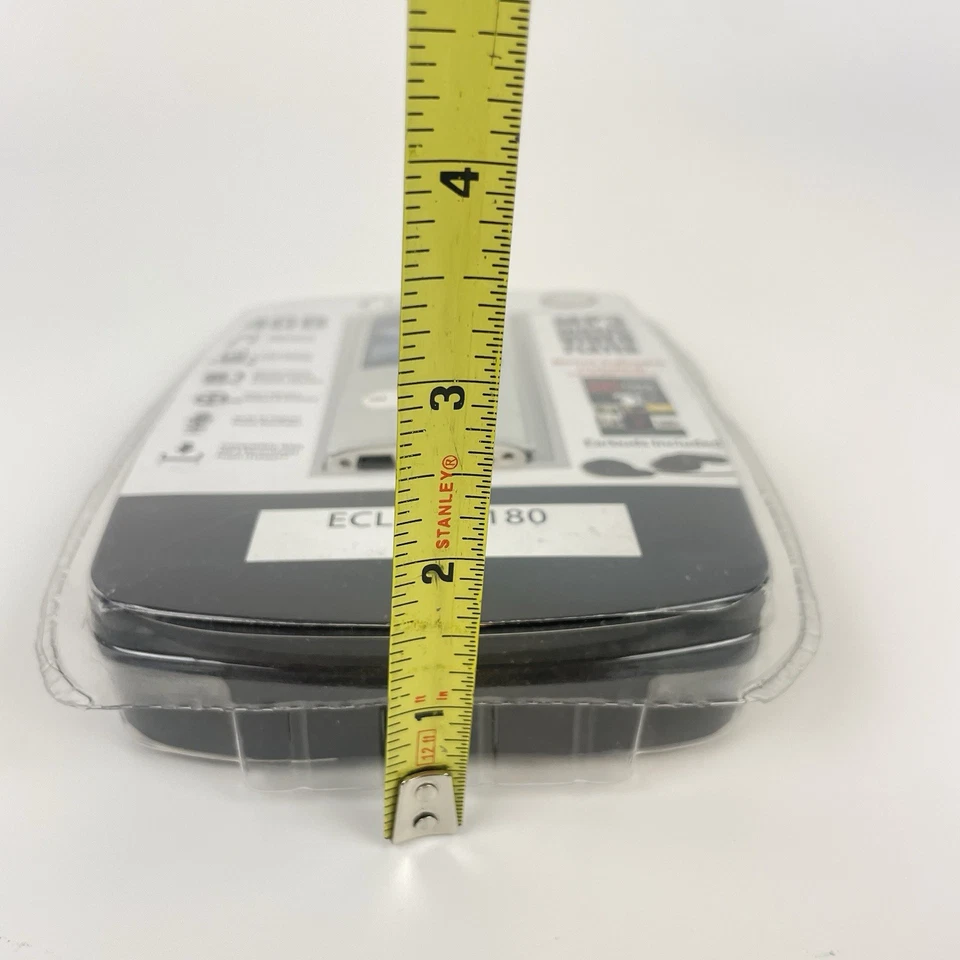 Eclipse Reproductor de Video Mp3 180SL 4GB Música Películas Fotos Auriculares Paquete Nuevo Foto 4 de 4